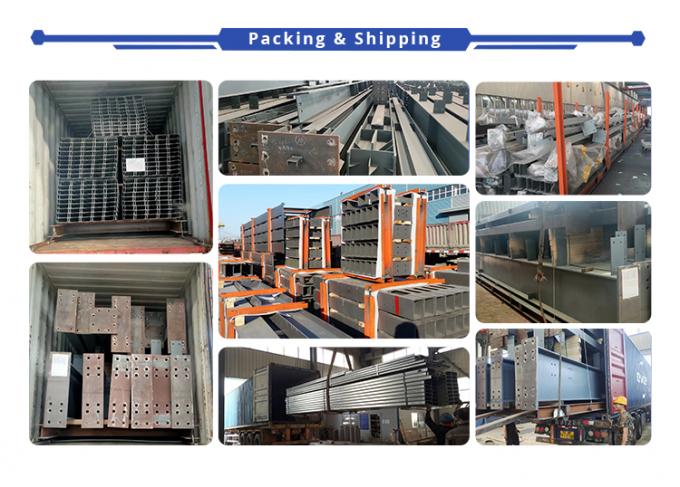 โครงสร้างโครงสร้างสแตนเลสของคลังสินค้าที่ออกแบบก่อน 3