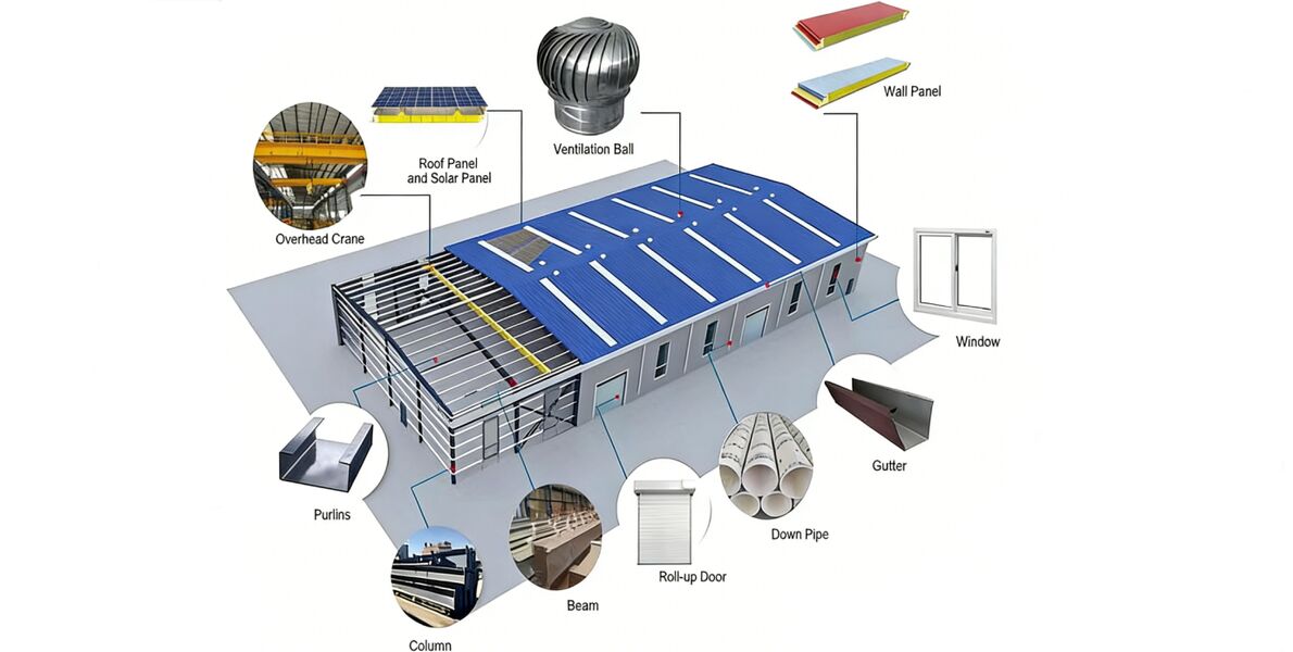 โกดังเหล็กสำเร็จรูป