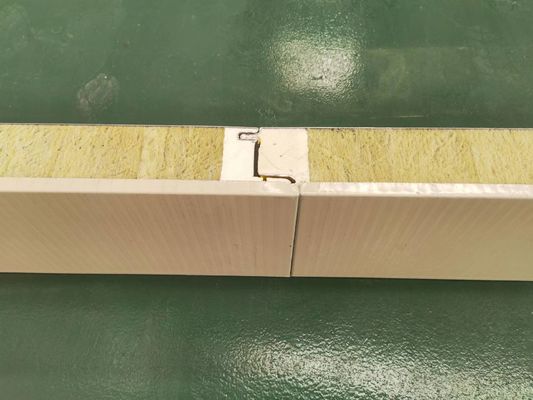 Rockwool Puf Aluminium Sandwich Panel For Metal Wall Cladding System