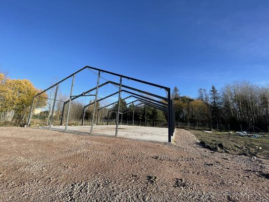 Modern Prefabricated Steel Frame Structure  Workshop Assembled Warehouse Construction Steel Building Metal Structure