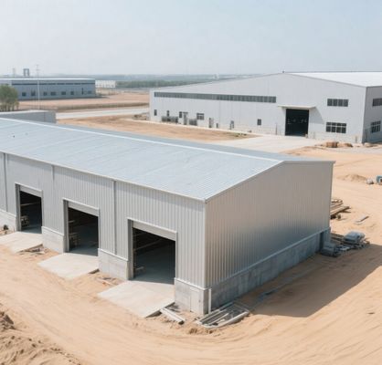 ชุดอาคารสำเร็จรูปสำหรับโรงจอดรถขนาดใหญ่และโกดังสินค้าอเนกประสงค์