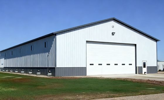 Industrial Metal Building Warehouse Steel Structure Construction Industrial Workshop