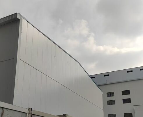 Baodu STEEL STRUCTURE คลังสินค้าโครงสร้างเหล็ก Q235/Q345 สำเร็จรูป